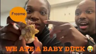 EATING A FERTILIZED DUCK EGG 🦆🐣🤯