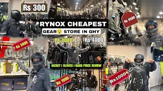 “Cheapest Rynox Riding Gear 😱 || Jacket, Gloves & Bags Price Review”