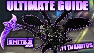 HOW TO PLAY THANATOS IN SMITE 2! BEST BUILDS, COMBOS, ETC. - Smite 2 Thanatos Supercut