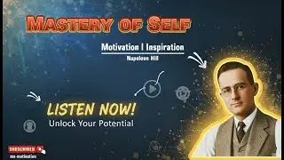 Control your thoughts, control your life I Inspiration I Napoleon Hill
