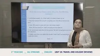 Anglais Tronc Commun:  UNIT10 TRAVEL REVIEW