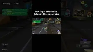 How to easily get banned from Splatoon 3