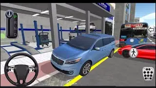 New Palisade SUV car Stuck in Parking Garage | 3D Driving Class game play video #cargame #gameplay