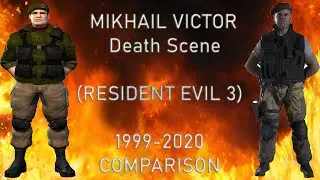 Mikhail Victor Death Scene (Resident Evil 3) 1999-2020 Comparison