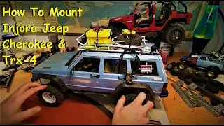 Сборка Injora Jeep Cherokee, часть 6 // Как установить кузов, колесные арки, диски и шины // RC Garage Talk