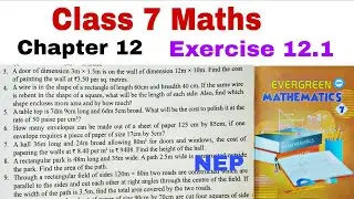 Class 7 Maths Chapter 12 Perimeter and Area Exercise 12.1 | CBSE Solutions | Evergreen Mathematics