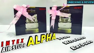 INTEX | AIR STUDS | ALPHA | TRUE WIRELESS EARBUDS | UNBOXING & REVIEWS हिंदी में!