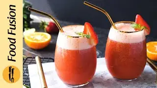 Strawberry Orange Juice Recipe By Food Fusion