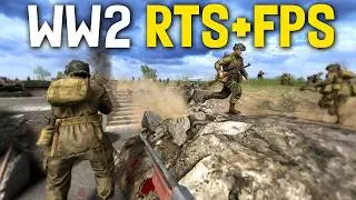 WW2 + RTS + FPS makes for an INSANE combination.. | Gates of Hell Normandy Conquest Mod