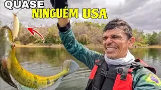 Cor da isca DESTROYER  que Quase Ningu&eacute;m Usa! 😳 Ativei o Tucunar&eacute; e Ele Botou PRA TORAR!
