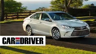 2015 Toyota Camry XLE Review in 60 Seconds | Car and Driver
