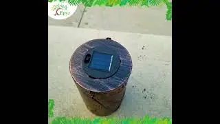Metal Leaf Solar Garden Light