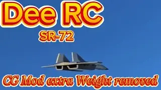 DEERC SR-72 Я переместил аккумулятор вперед и убрал лишний вес.