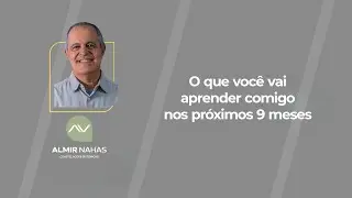 O que você vai aprender comigo nos próximos 9 meses