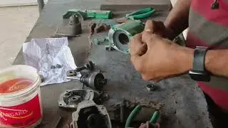 Hitachi 13mm drill machine Gearbox complete change not working hammer