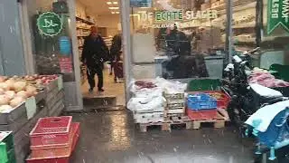 02.01.2026 Hollanda (Nijmegen) Yılın İlk Kar Yağışı.