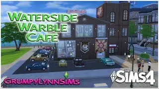 The Sims 4 - SpeedBuild - Waterside Warble Cafe