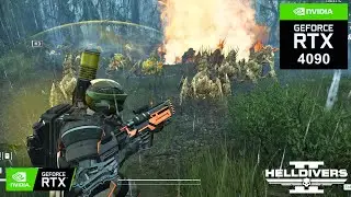 HELLDIVERS 2: 1 BILLION BUGS MAJOR ORDER on RTX 4090 24GB (4K Maximum Graphics)