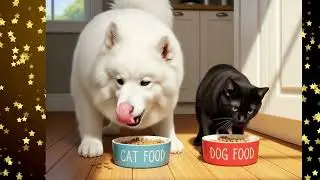 Why Does My Dog Stare When I Eat Pizza?  #food #dogs #cats