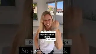 STOP Peeing When You Sneeze or Run | Better Than Kegels #shorts