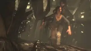 Rise of the tomb raider cave scene!