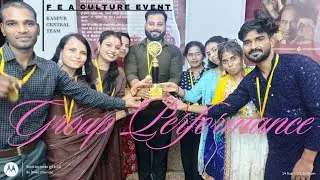 F E A Culture Event // Group Dance // Kanpur Central Team // UP Boy Vlogs #viralvideo #dance 