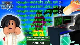 600 Mastery for Dough Fruit AWAKENING in Blox fruits Update 17 part 3