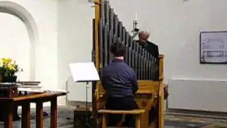 Middeleeuws orgel (Binchois) / Mittelalterliche Orgel (Binchois) / Medieval organ (Binchois)