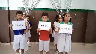 Activity :- Family relationship, family relationship based school activity.