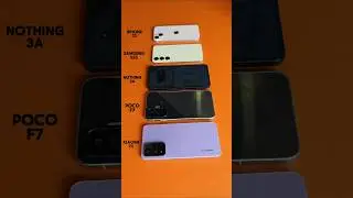 NOTHING Phone 3A vs POCO F7 vs SAMSUNG S23 vs iPhone 13 vs XIAOMI 11i &ndash; ULTIMATE SPEED TEST!