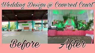 Wedding Reception Design at Covered Court | Wedding Venue Design