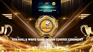 11th BGG Roll & Write Game Design Competition Awards Ceremony