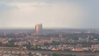 ARFA TOWER VIEW FROM AL HAFEEZ EXECUTIVE TOWER.