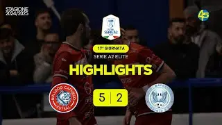 Bulldog Capurso-Mascalucia 5-2 | HIGHLIGHTS | Serie A2 Élite 2024-25