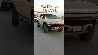 GMC HUMMER EV 🛻 crab walk #GMC #HummerEV #crabwalk #offroading