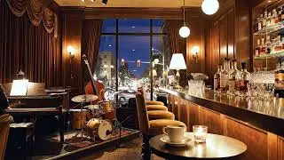 Night Jazz Lounge | Cozy Bar Ambience | Relaxing Jazz Bar Classics for Working, Relaxing, Studying