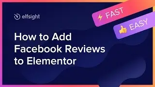 Как добавить Facebook отзывы на Elementor