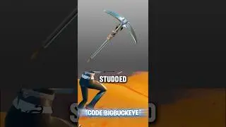The studded axe is EXTREMELY sweaty! #fortnite #bigbuckeye