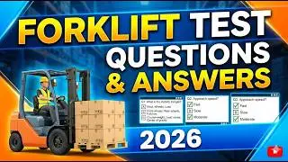 FORKLIFT TEST QUESTIONS AND ANSWERS 2025