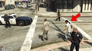 Will The Police Protect Trevor From Martin's Gang? | GTA 5 Facts (PS5)