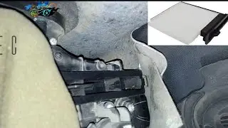 AC not cooling. Nissan tiida Ac filter location and open step by step