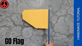 Go flag, design paper flag, diy paper flag, Flag Paper
