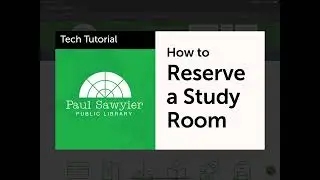 How to Reserve a Study Room