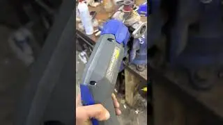 Mini Ductor flameless torch to remove a frozen Model T ford main jet