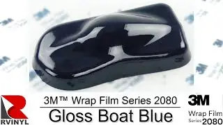 3M™ Wrap Film Series 2080 - Gloss Boat Blue G127 Vinyl