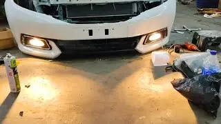 SEKALI LIHAT DI JAMIN LANGSUNG BISA PASANG SENDIRI !! Pasang foglamp/lampu kabut Honda mobilio