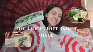 diy target gift basket | target haul, gift ideas, aesthetic summer birthday decor