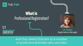 What is Professional Registration?