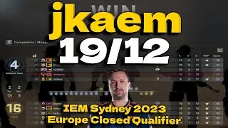 CSGO POV Apeks jkaem 19 KILLS vs BetBoom (MIRAGE) @ IEM Sydney 2023 Europe Closed Qualifier