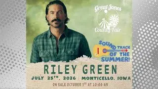 Everyday Iowa - Big Concert Announcement with the Great Jones County Fair!